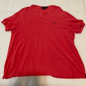 Polo Ralph Lauren - Pink Henley T-Shirt